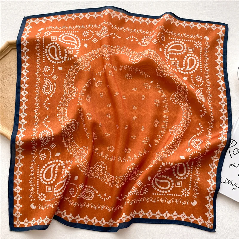 Bandana Cotton - Damska apaszka z czystej bawełny, kwadratowa