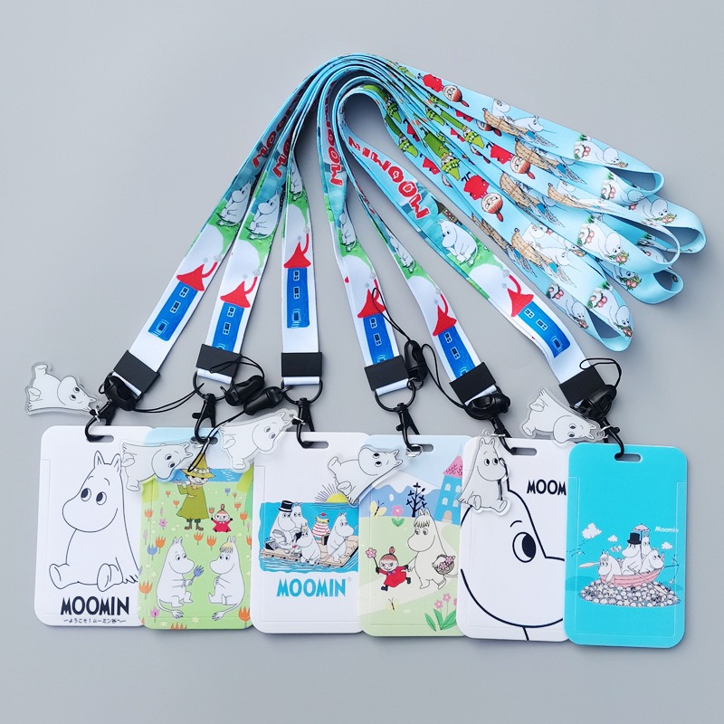 Lanyard Badge Holder - Etui na karty z motywem Moominów,