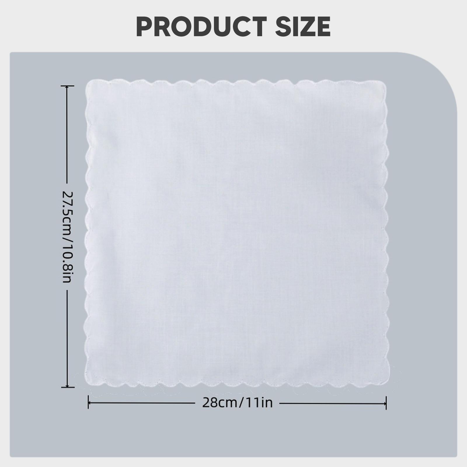6 szt. bawełnianych chusteczek – Handkerchief Cotton Men recenzja i cena