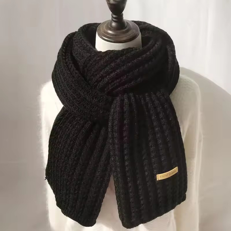 Gruby szal z dzianiny kabelowe – Muffler Men Wool recenzja i cena