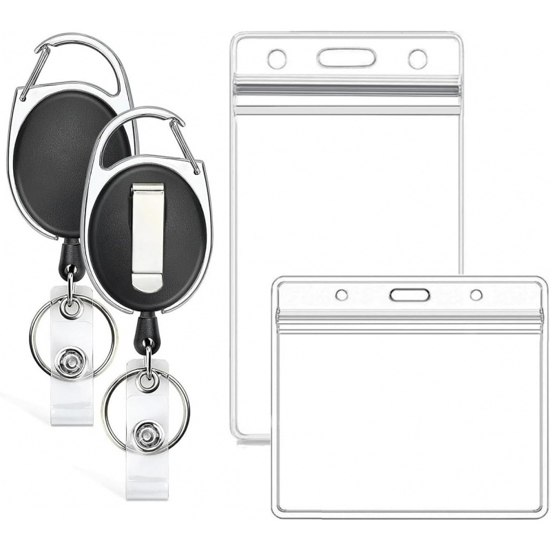 2 sztuki etui na identyfikator – Lanyard Badge Holder recenzja i cena