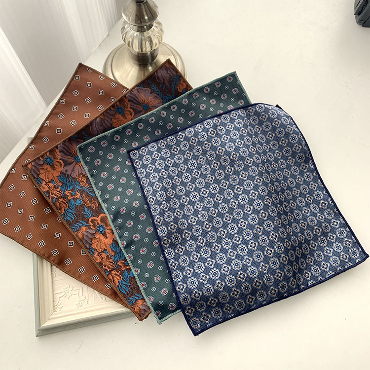 Męska chusteczka do kieszeni,  – Pocket Square Set recenzja i cena