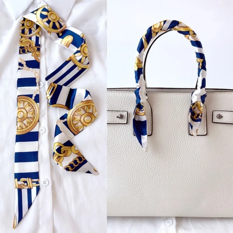Długie, cienkie włosy, sznurek – Ascot Neck Scarf recenzja i cena
