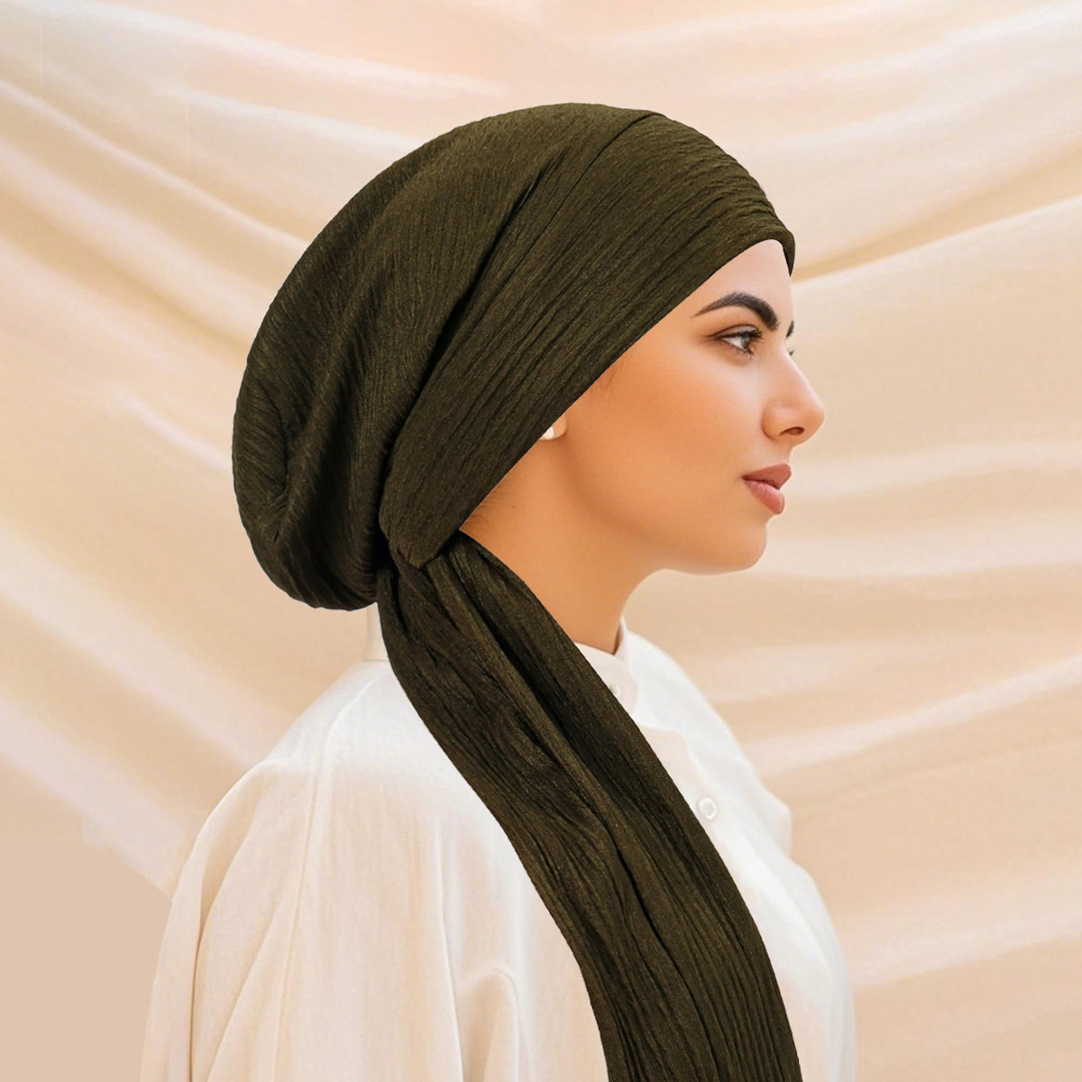 Luksusowy turban sprężynowy dl – Head Wrap Turban recenzja i cena