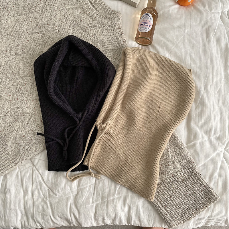 Dzianinowy szal z kapturem, zi – Infinity Scarf Knit recenzja i cena