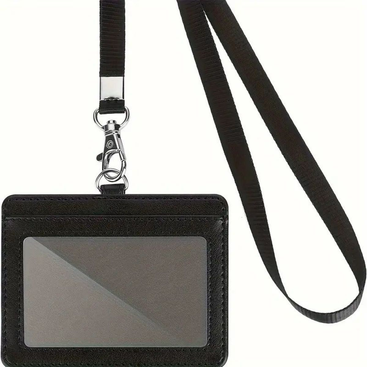 1-częściowy poziomy uchwyt na  – Lanyard Badge Holder recenzja i cena