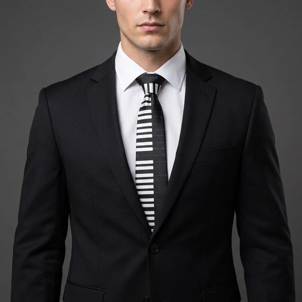Prosta, wąska krawatka w stylu – Skinny Tie Men recenzja i cena