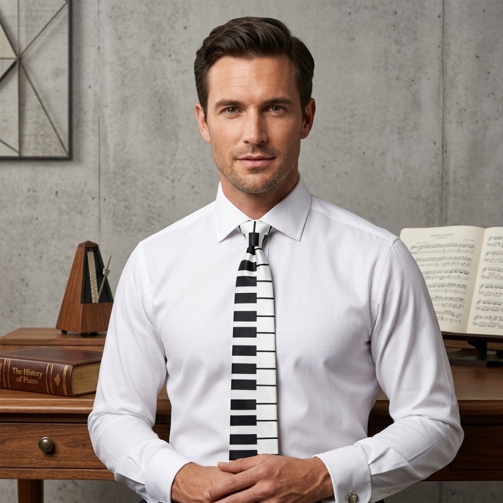 Prosta, wąska krawatka w stylu – Skinny Tie Men recenzja i cena