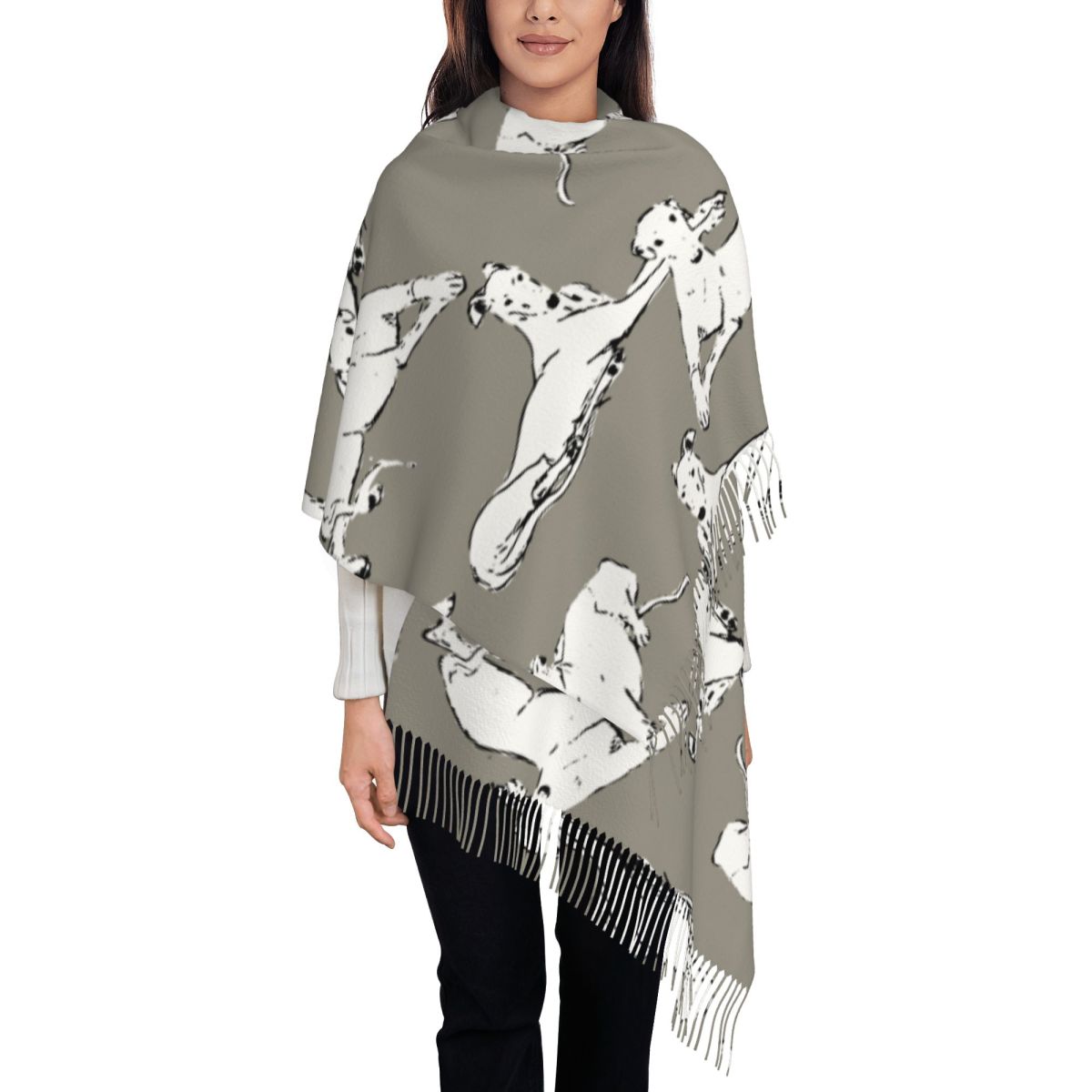 Relaksujący szalik z chartem g – Pashmina Wrap Large recenzja i cena