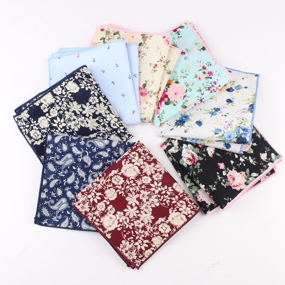 Paisley bawełniane chusteczki  – Handkerchief Cotton Men recenzja i cena