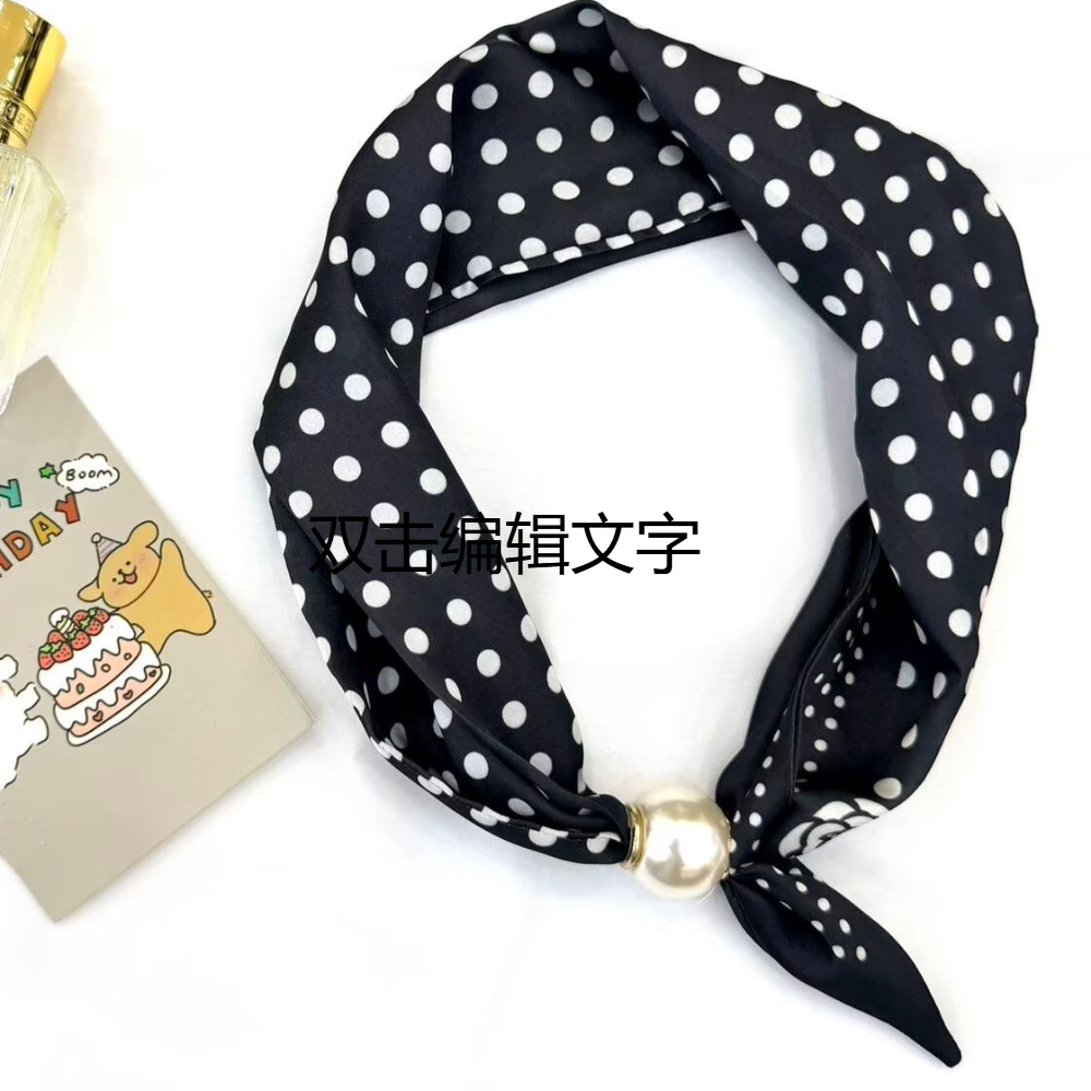 Damska satynowa apaszka w styl – Ascot Neck Scarf recenzja i cena