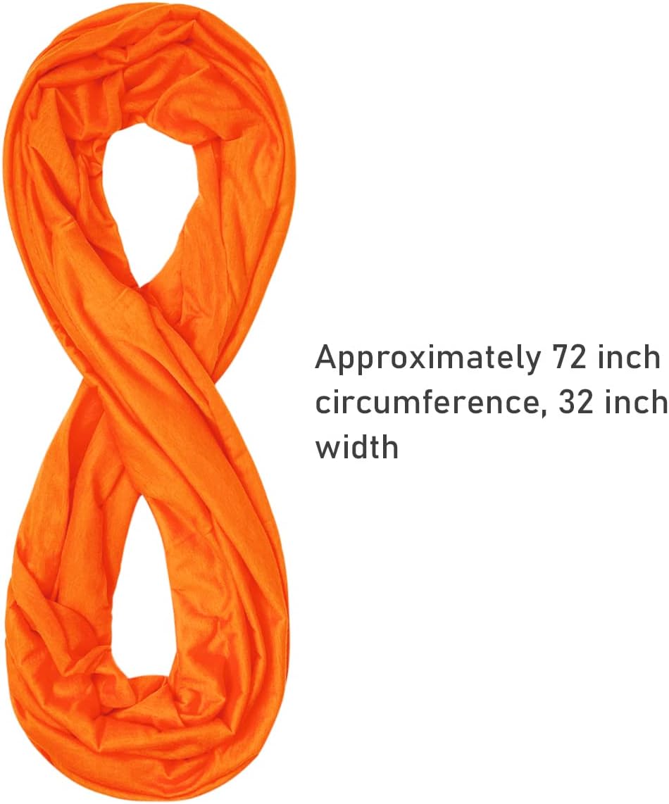 Miękki, lekki szalik nieskończ – Infinity Scarf Knit recenzja i cena