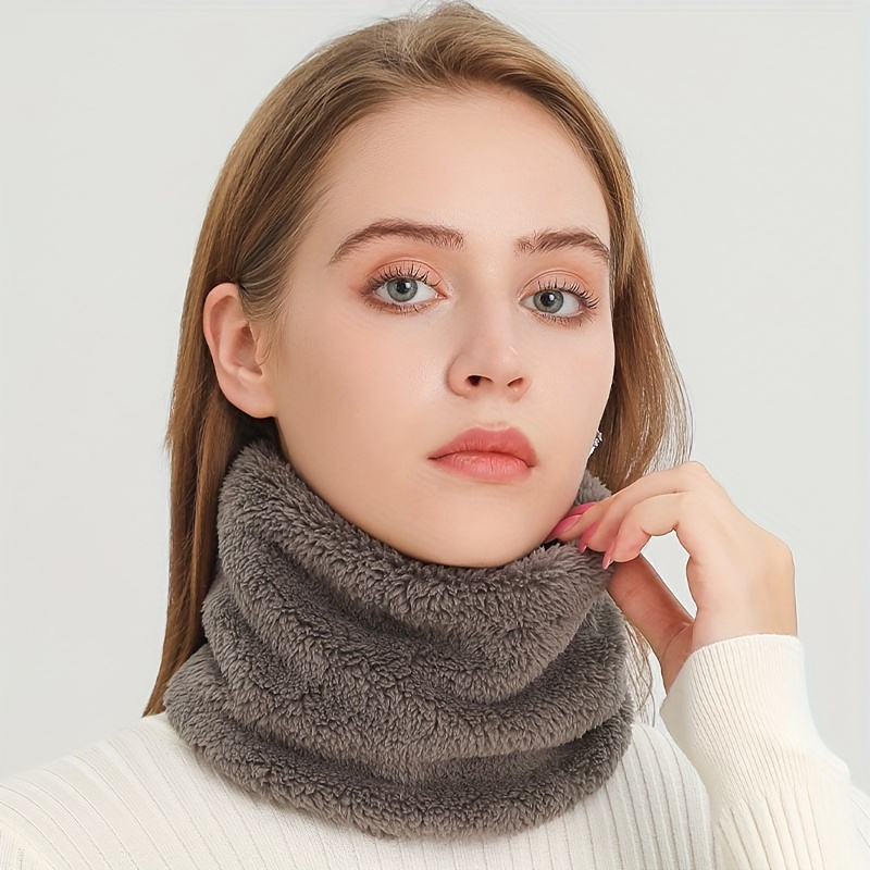 Wiatroszczelny pluszowy szalik – Infinity Scarf Knit recenzja i cena
