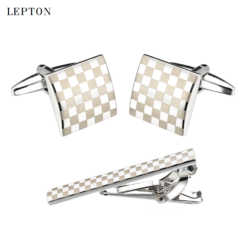 Lepton Classic Square Laser mę – Tie Bar Set Gift recenzja i cena
