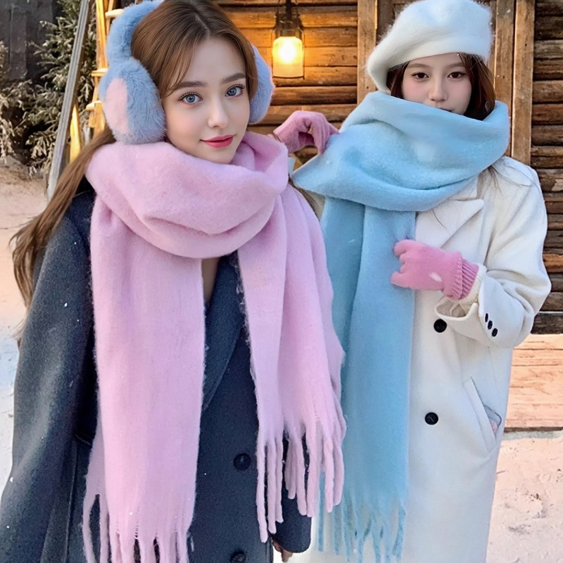 Zimowy Szal Damski Kaszmirowy  – Woven Scarf Blanket recenzja i cena