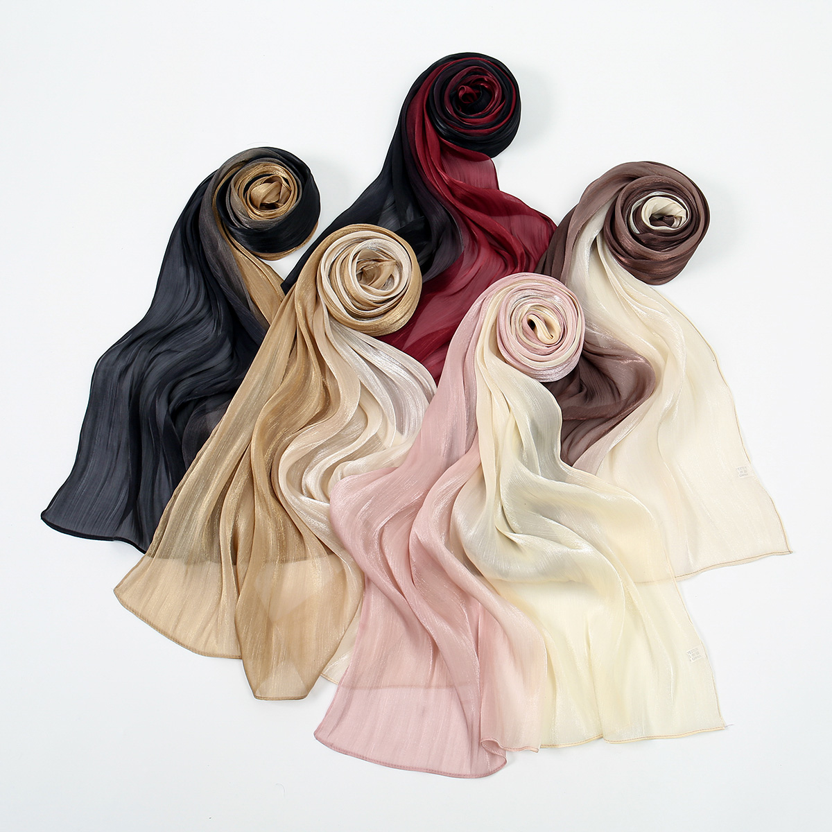 Gradientowy, połyskujący jedwa – Head Wrap Turban recenzja i cena