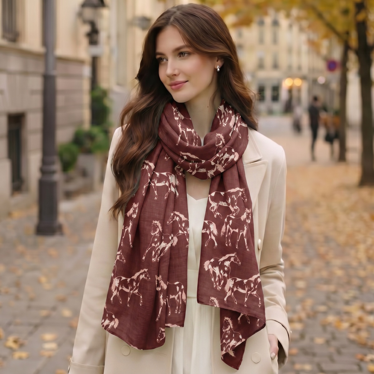 Szalik Damski Bawełniany Muzuł – Pashmina Wrap Large recenzja i cena