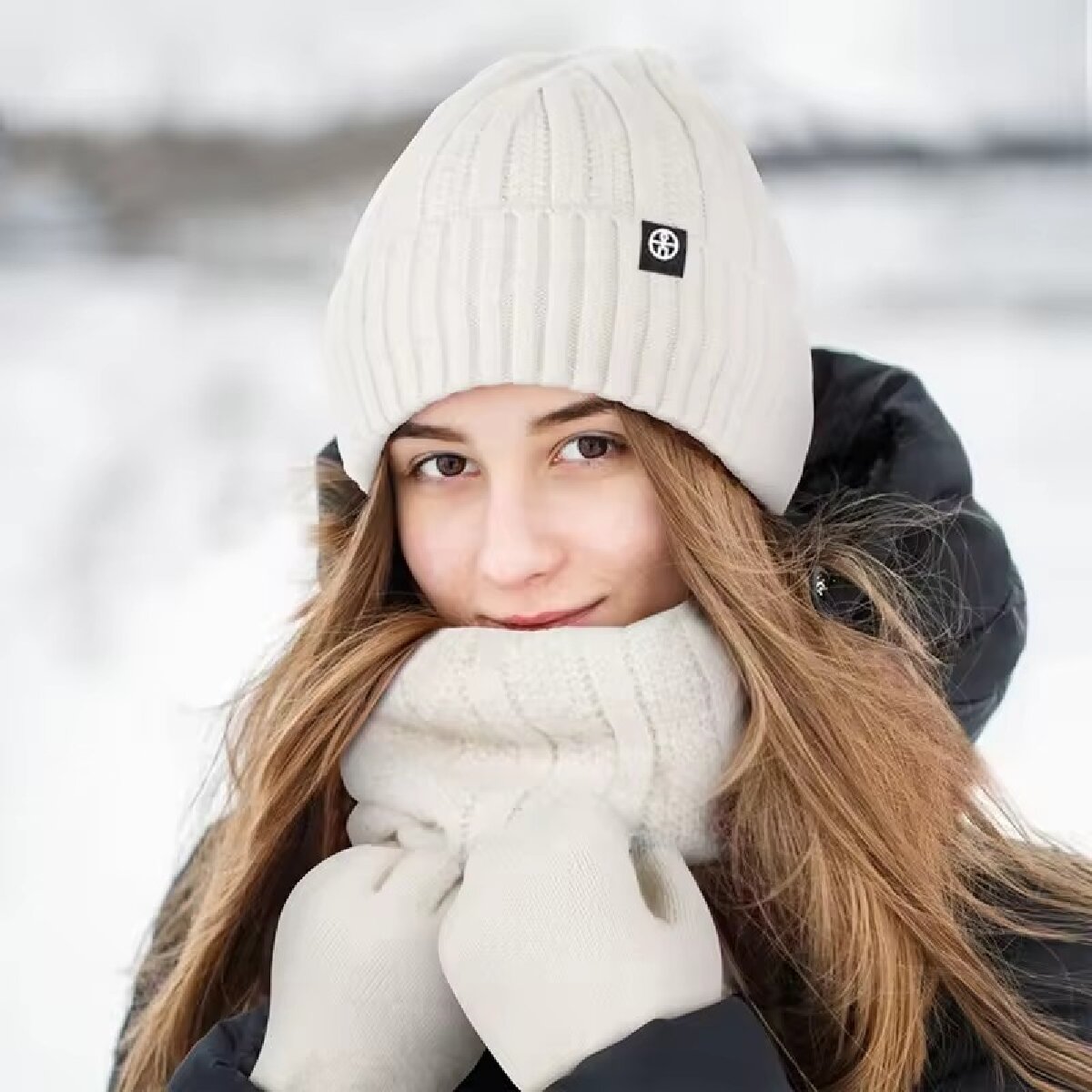 3szt Zimowa czapka z daszkiem  – Muffler Men Wool recenzja i cena