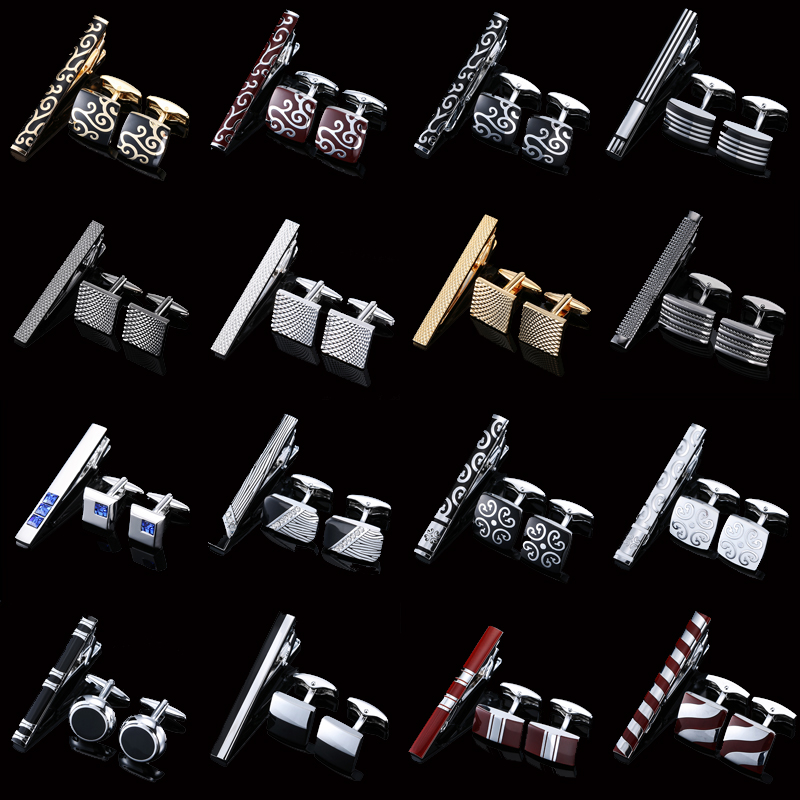 Wysokiej jakości mankiet i spi – Tie Bar Set Gift recenzja i cena