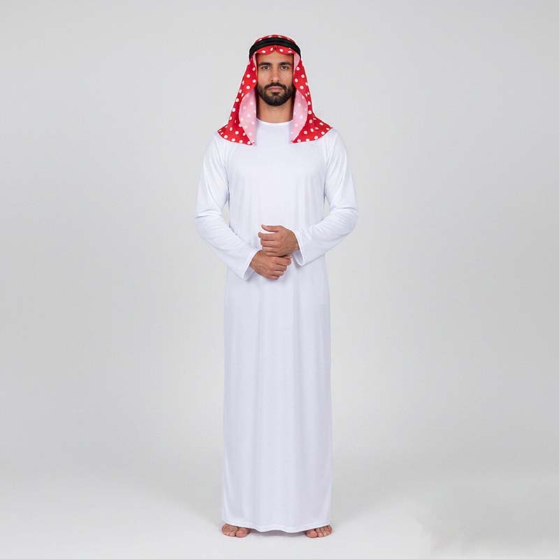 Tradycyjny arabski strój, arab – Ascot Neck Scarf recenzja i cena