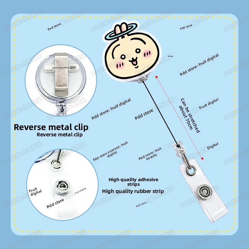 Wysuwany identyfikator Jiyi, u – Lanyard Badge Holder recenzja i cena