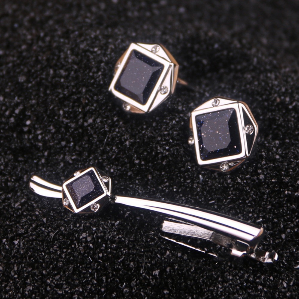 Zestaw Męski Klips do Krawata  – Tie Bar Set Gift recenzja i cena