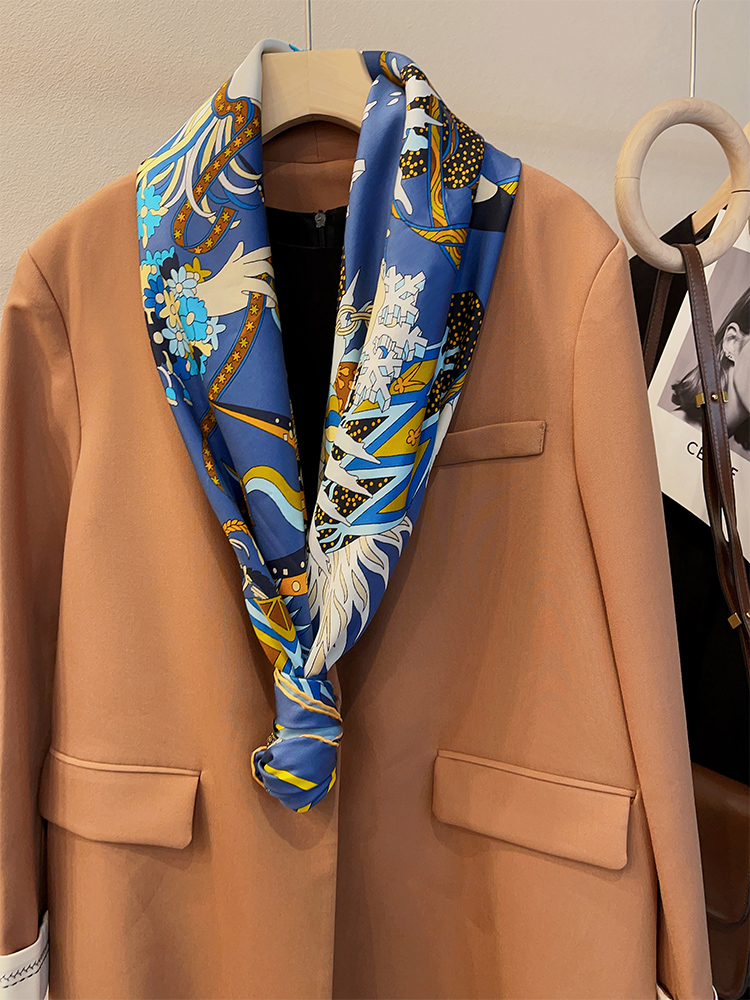 135CM 135CM jedwab duże chusty – Scarf Silk Square recenzja i cena