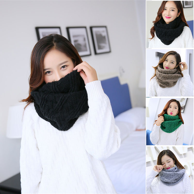 Unisex Winter Soft Chunky Knit – Infinity Scarf Knit recenzja i cena