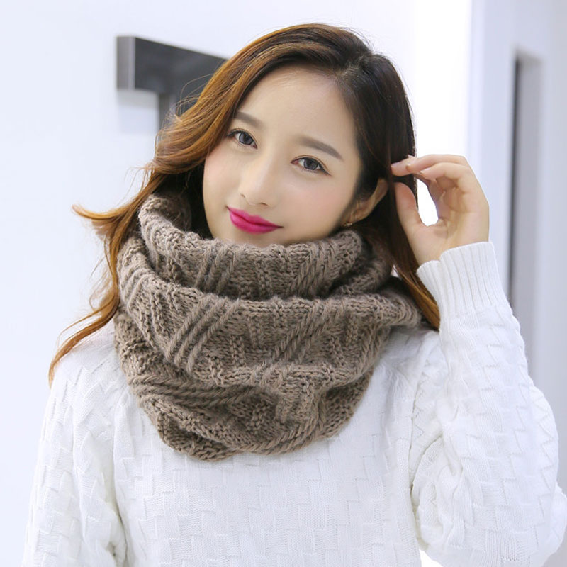 Unisex Winter Soft Chunky Knit – Infinity Scarf Knit recenzja i cena